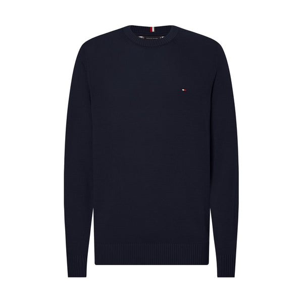 MAGLIA PULLOVER BLU TH MW0MW18598-DW5 Front - Salotto Shop
