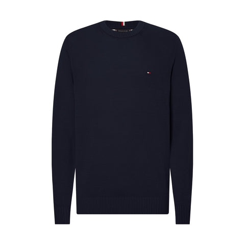 MAGLIA PULLOVER BLU TH MW0MW18598-DW5 Front - Salotto Shop