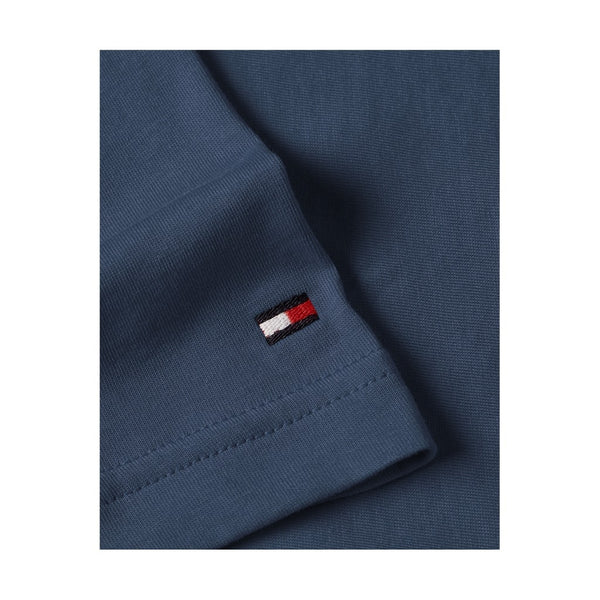 T-SHIRT AZZURRO TH MW0MW18734C9T Logo - Salotto Shop