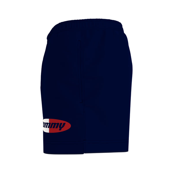 TOMMY HILFIGER SOLID LOGO BEACH SHORTS