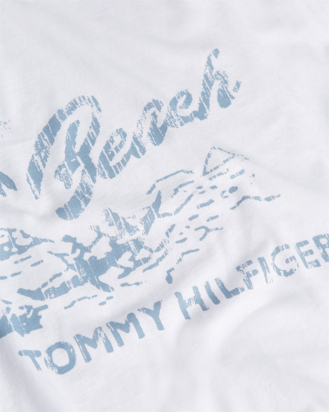 TOMMY HILFIGER BEACH CLUB T-SHIRT | UM0UM02105YBR