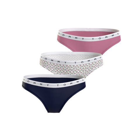 TOMMY HILFIGER WOMAN SLIP PACK DESERT SKY/DITSY FLORAL/HAMP PINK